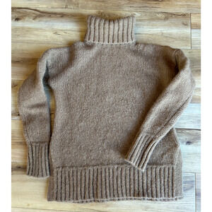 Everlane Merino Alpaca Turtleneck Sweater – Warm Caramel